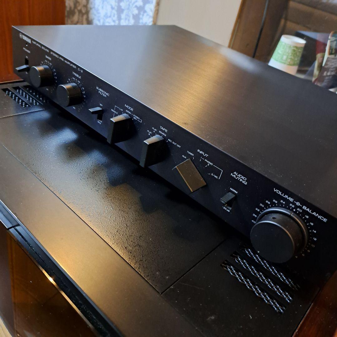 YAMAHA　名機　C-2 プリアンプ