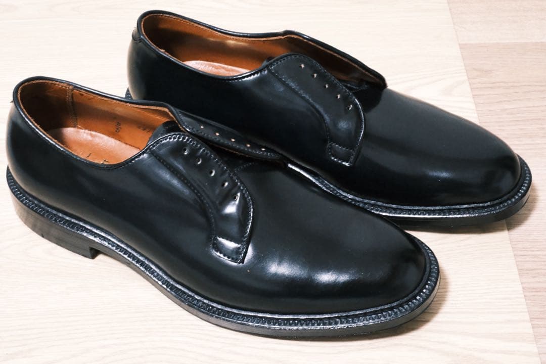 Alden 9901 ブラック ドレスシューズ 9 D 週末限定セール