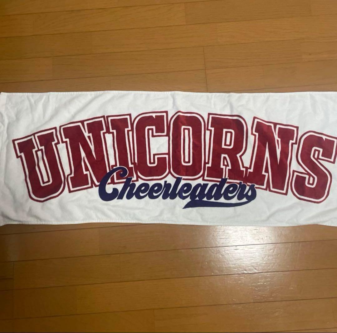 慶應大学　チアリーディングチーム　タオル