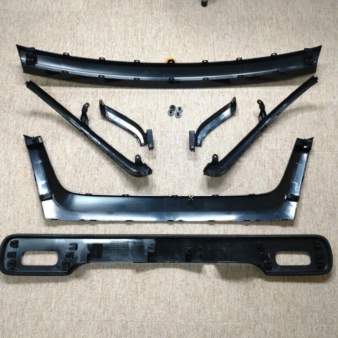 スズキスペーシアベースMK33V 純正ガーニッシュセット 中古品