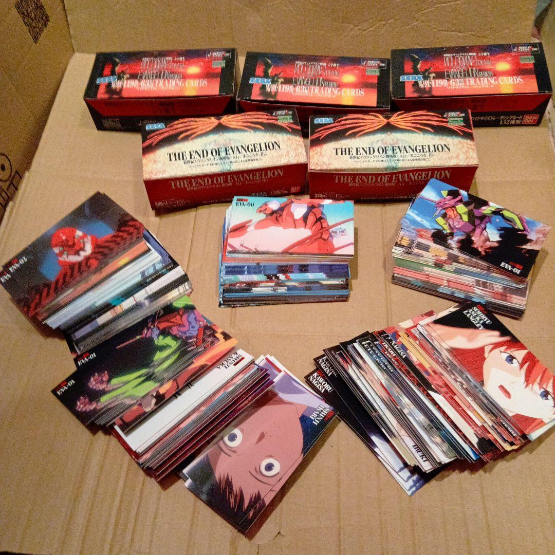 ▶大量　エヴァンゲリオン　劇場版　ワイドサイズ トレーディングカードセット