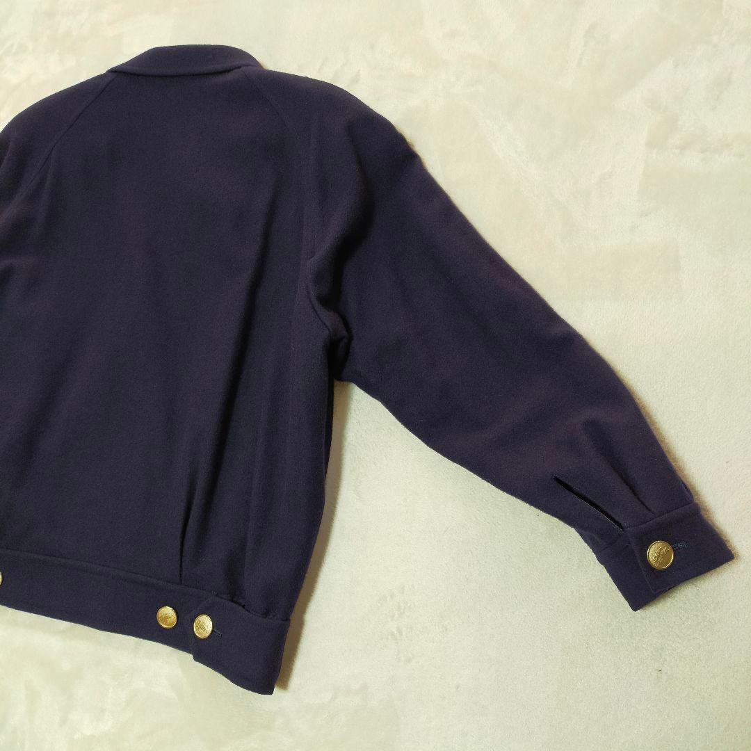 BURBERRYS　ダブル　ショート丈　ウールジャケット　金ボタン