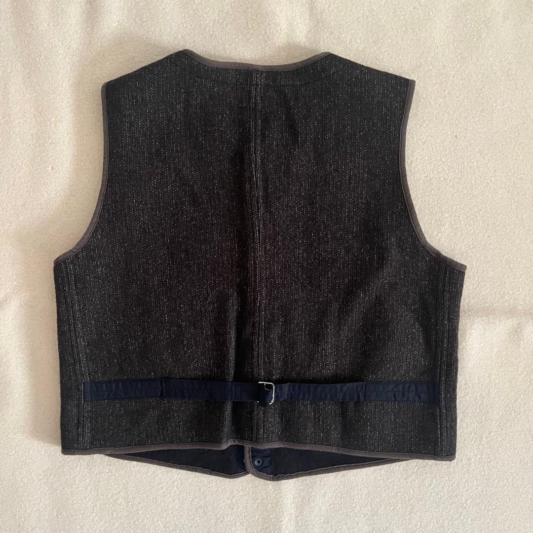 ブラウンズビーチベスト size:42 フルカウント ブラウン