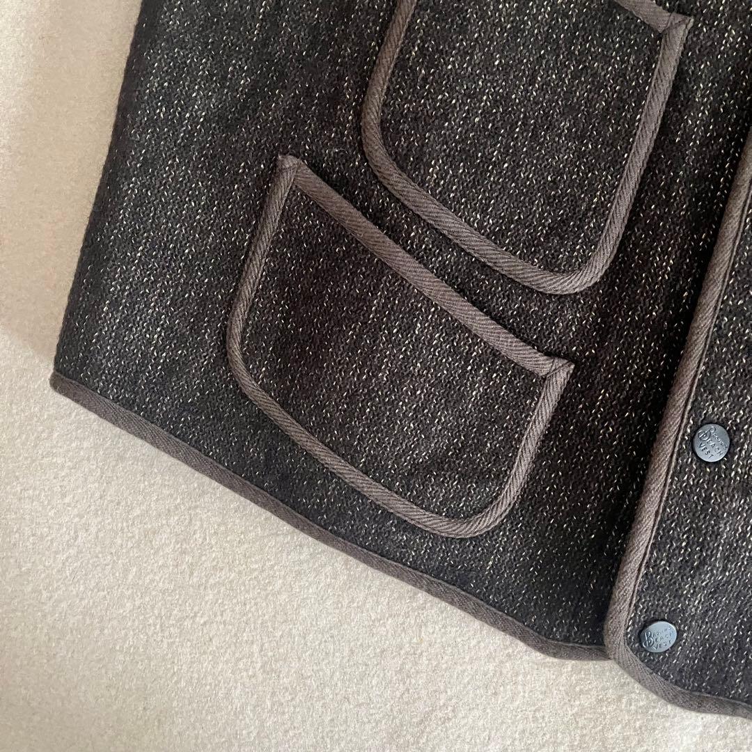 ブラウンズビーチベスト size:42 フルカウント ブラウン