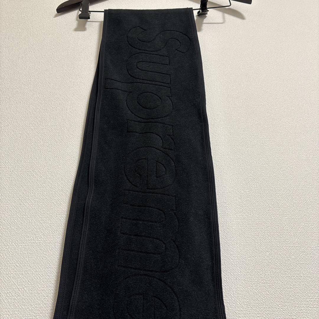 シュプリーム ブランケット フリース　マフラー　ブラック　ポーラテック 膝掛け