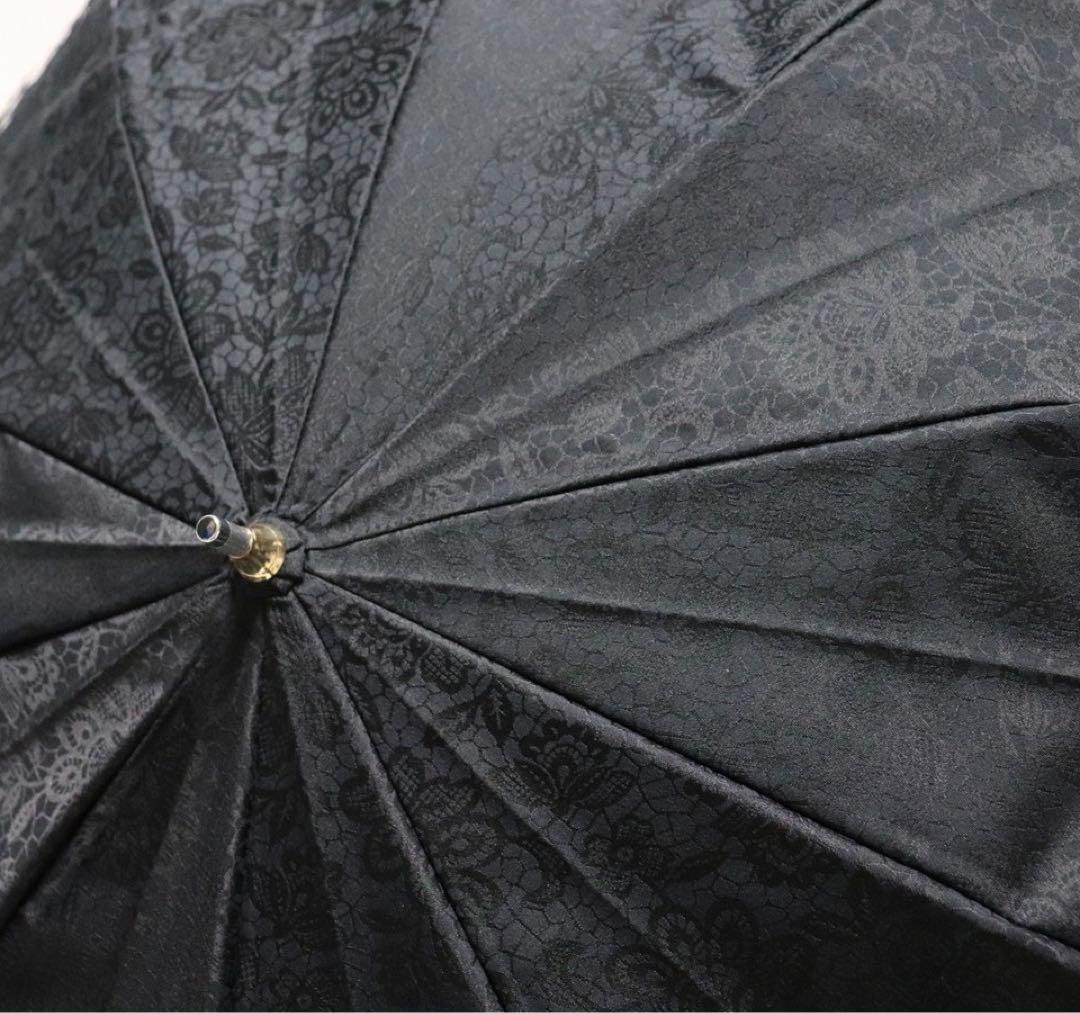 《トンボ洋傘 前原光榮商店》新品【皇室御用達ブランド】豪華刺繍 晴雨兼用高級長傘