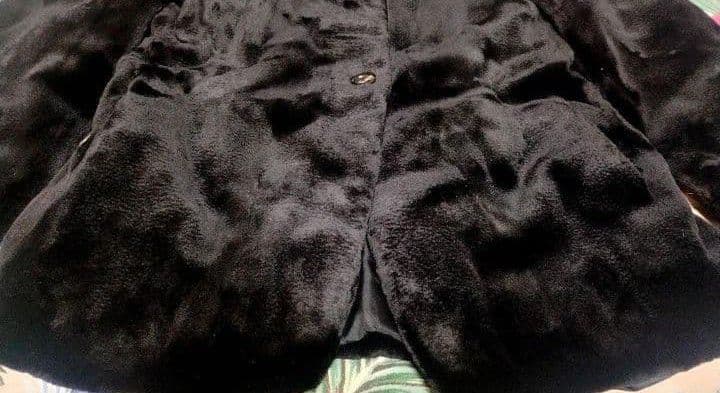 美品●Chombert●サガミンク●シェアード●コート●銀サガ●ネーム刺繍なし