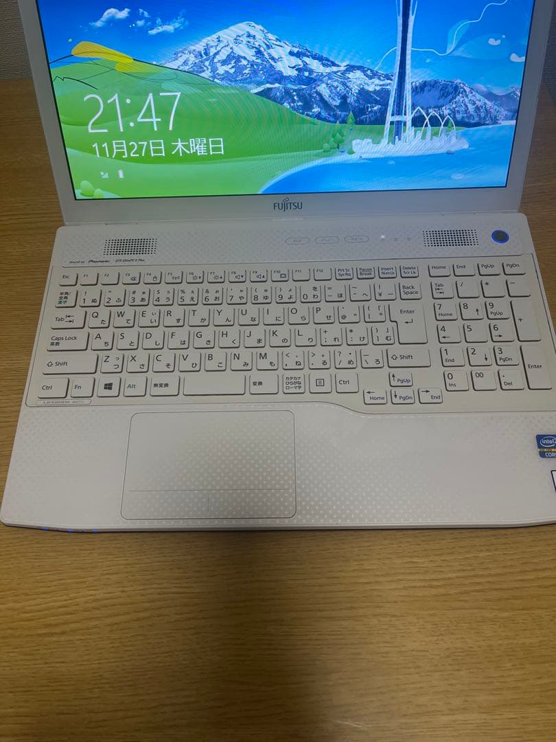 富士通 LIFEBOOK ノート PC AH77/J