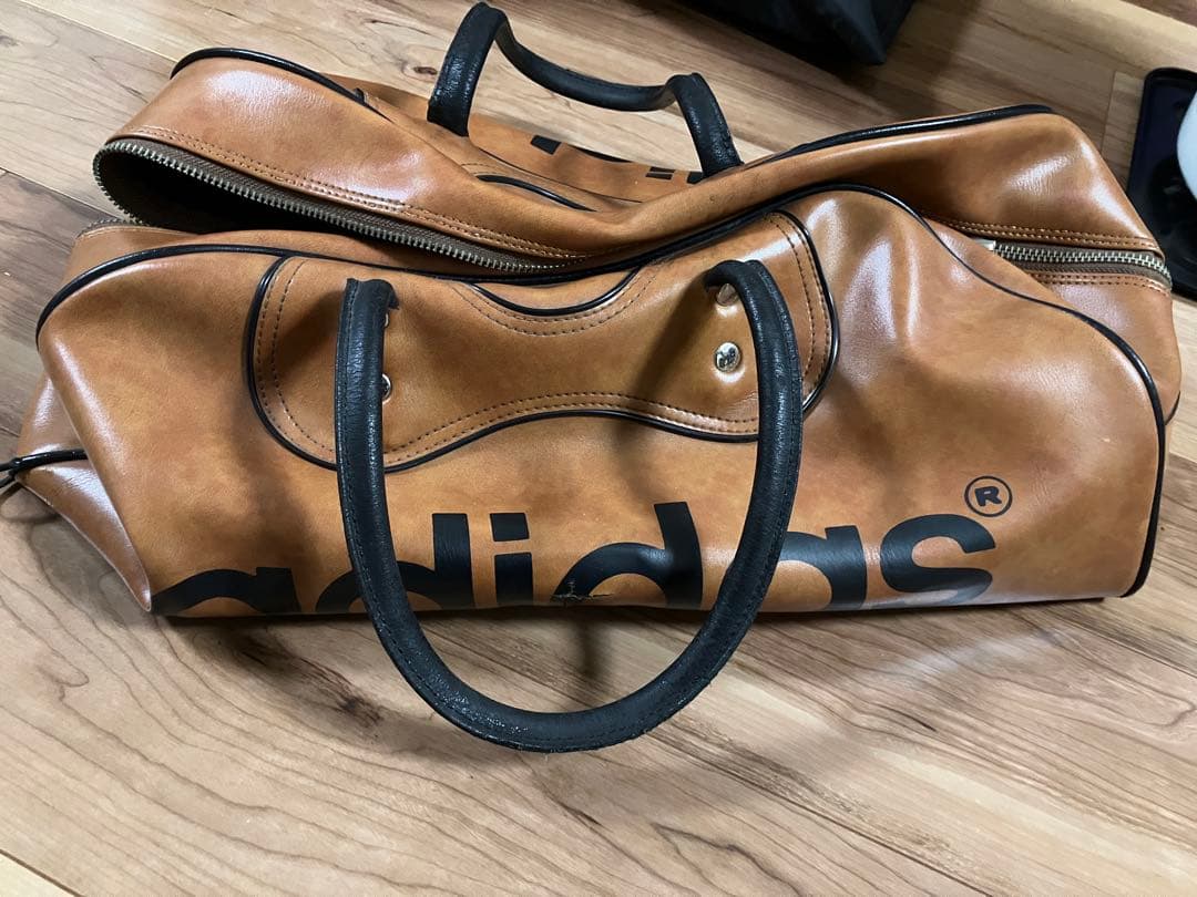 アディダス　adidas ボストンバック　ビンテージ 70s