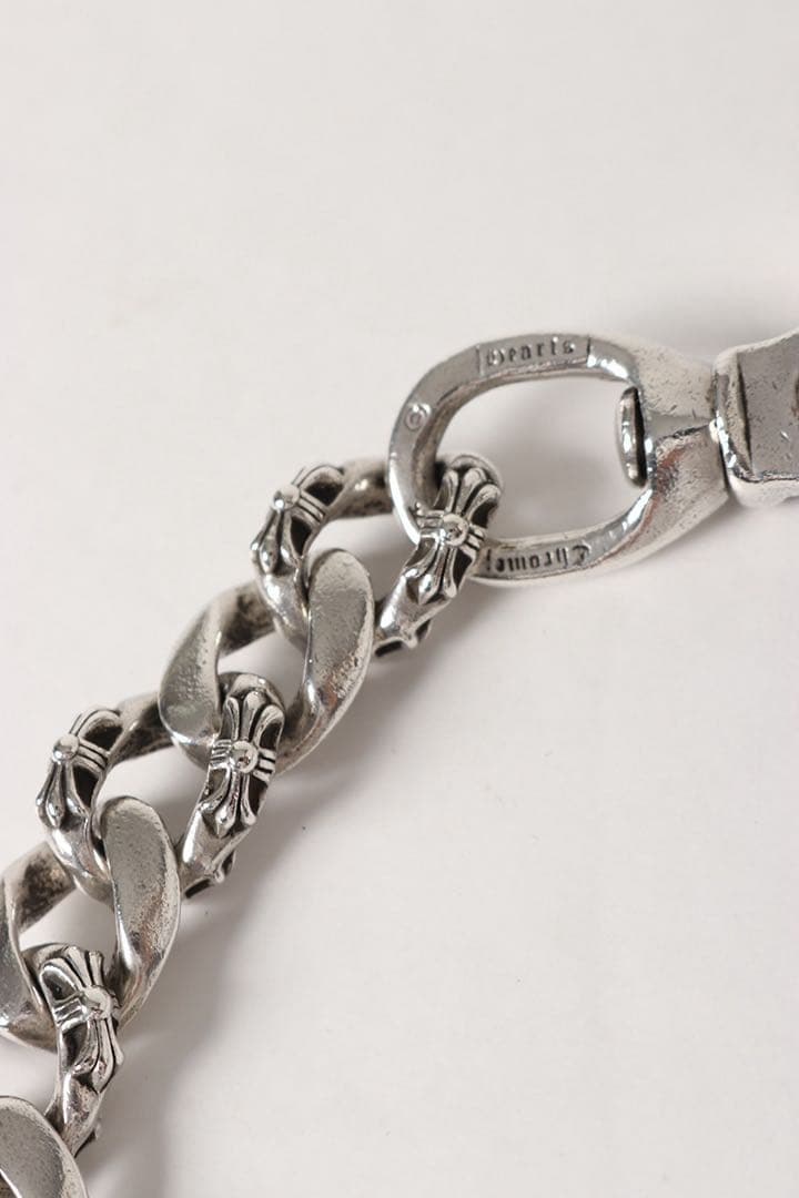 ☆Chrome Hearts 1クリップショート ウォレットチェーン シルバー