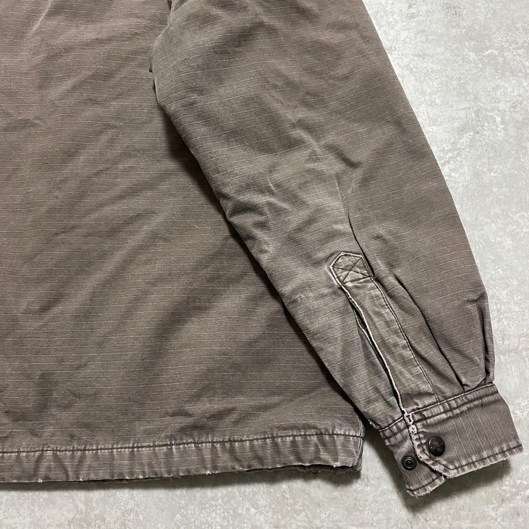 Carhartt ワークジャケット 中綿 フェード M ブラウン