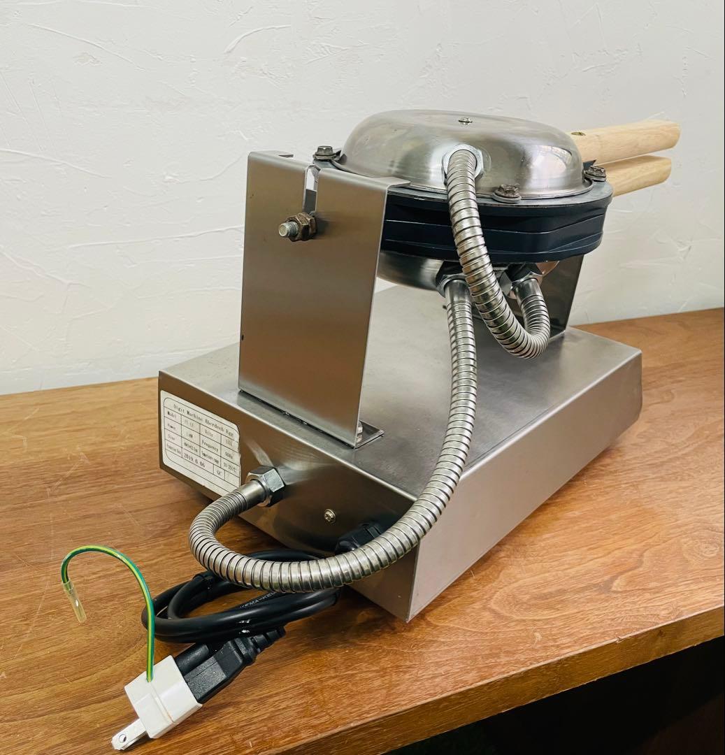 【改良版】バブルワッフルメーカー 業務用 動作確認済