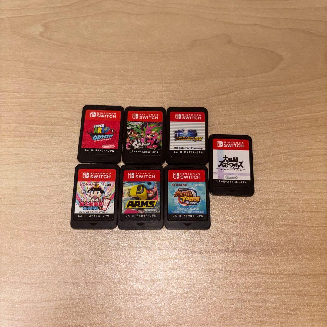 Nintendo Switch ソフト 6本セットまとめ売りケース付き