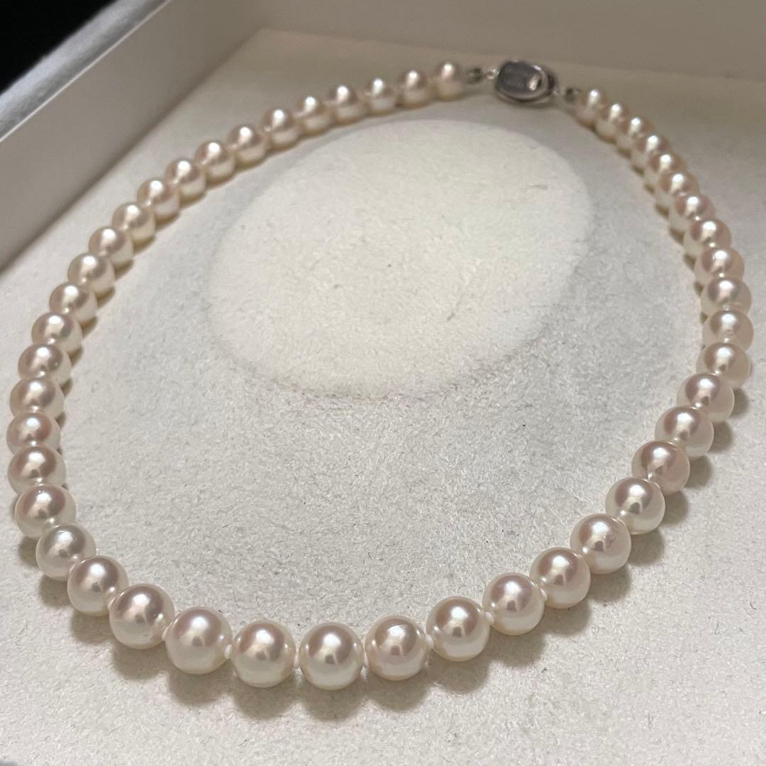 【超大珠✨テリ強】 あこや本真珠 ネックレス イヤリング リング セット パール