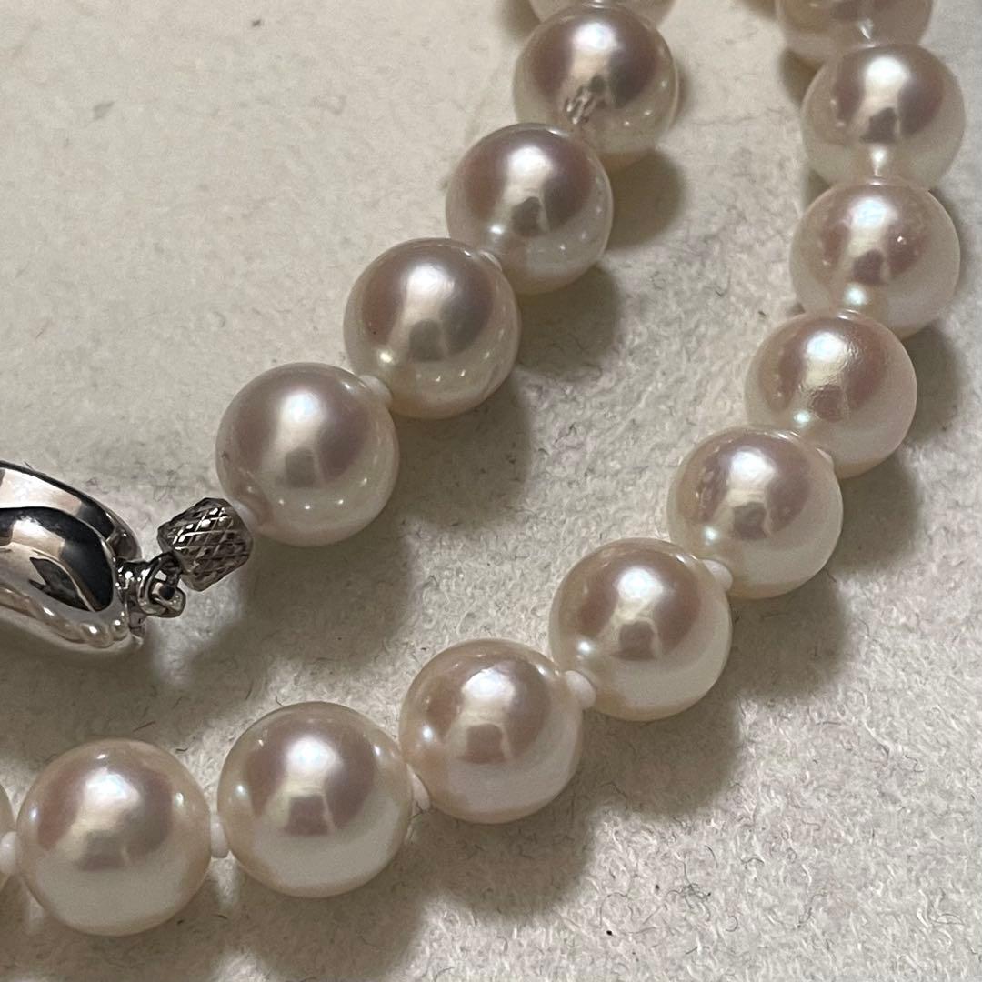 【超大珠✨テリ強】 あこや本真珠 ネックレス イヤリング リング セット パール