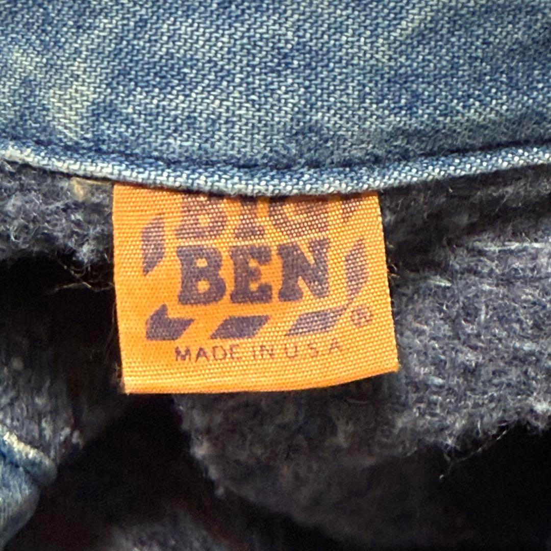 ビッグ ベン ブランケット ライナー デニム カバーオール Usa製 70s