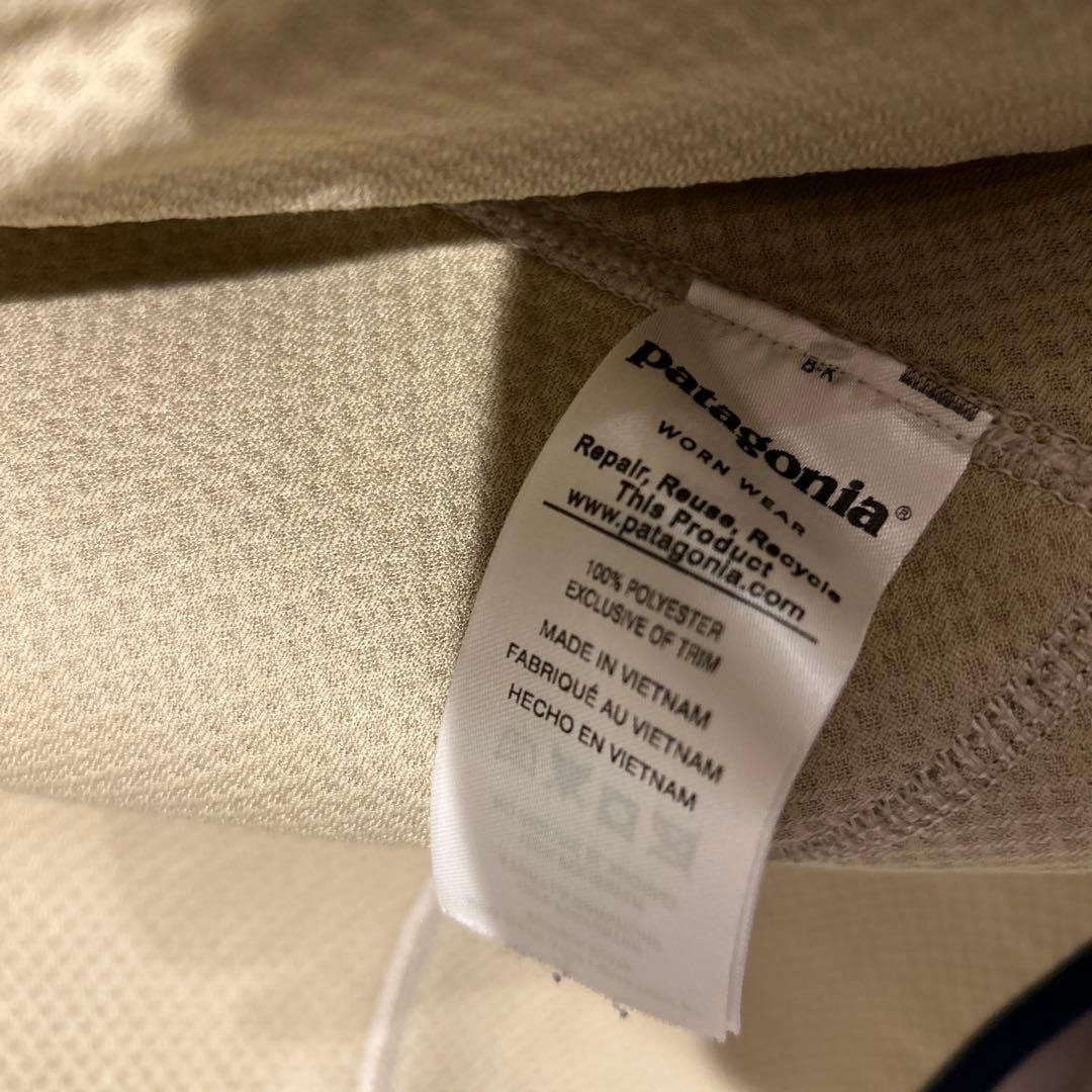 タナボタ様用patagonia レトロXベスト アイボリー/ネイビー　サイズM