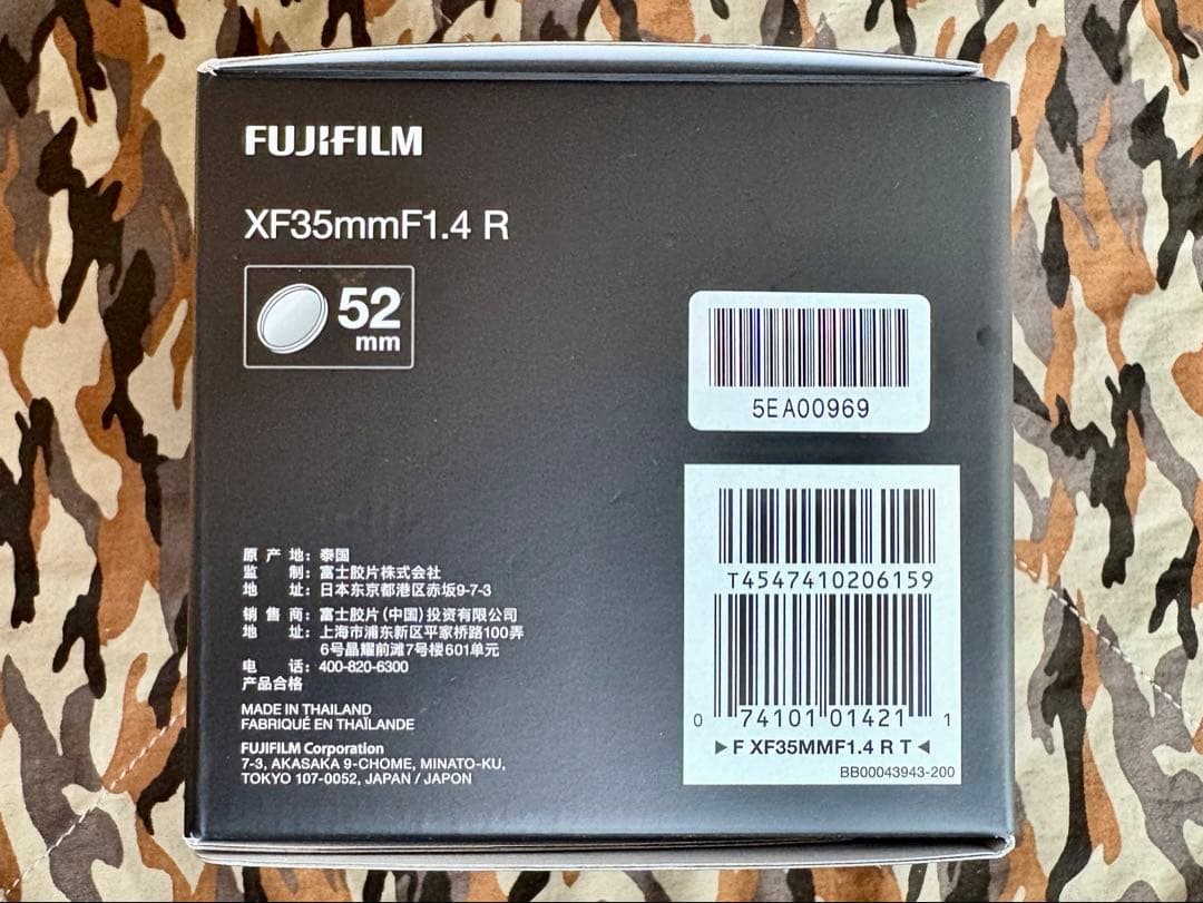 神レンズ FUJIFILM 35mm f/1.4 レンズ 美品