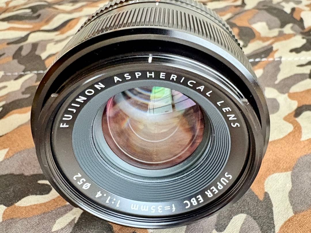 神レンズ FUJIFILM 35mm f/1.4 レンズ 美品