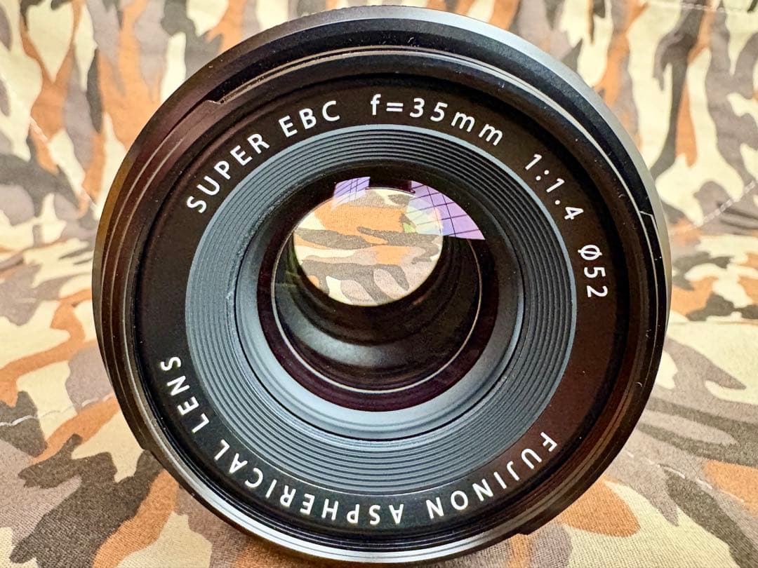 神レンズ FUJIFILM 35mm f/1.4 レンズ 美品