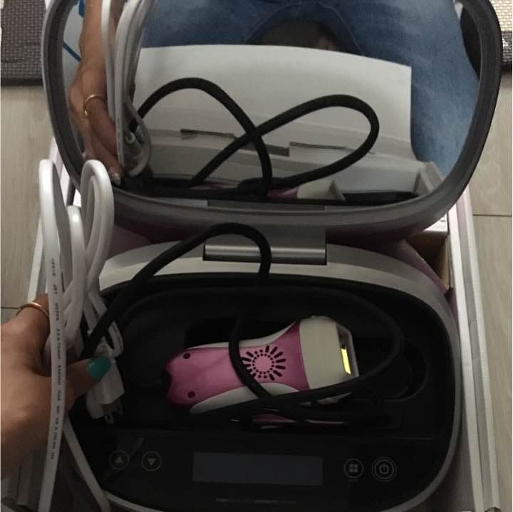 ケノン 脱毛器 ピンク