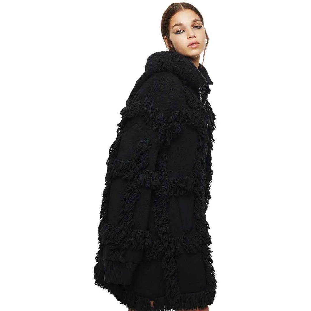 DIESEL M-LYNE フリンジ ジャケット コート