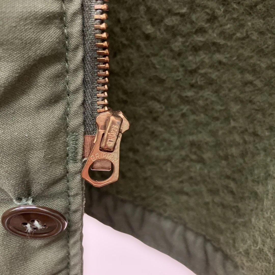 80's ヴィンテージ‼️米軍実物 USNAVY A-2 デッキジャケット 内ボア