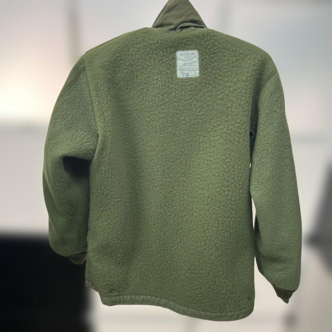 80's ヴィンテージ‼️米軍実物 USNAVY A-2 デッキジャケット 内ボア