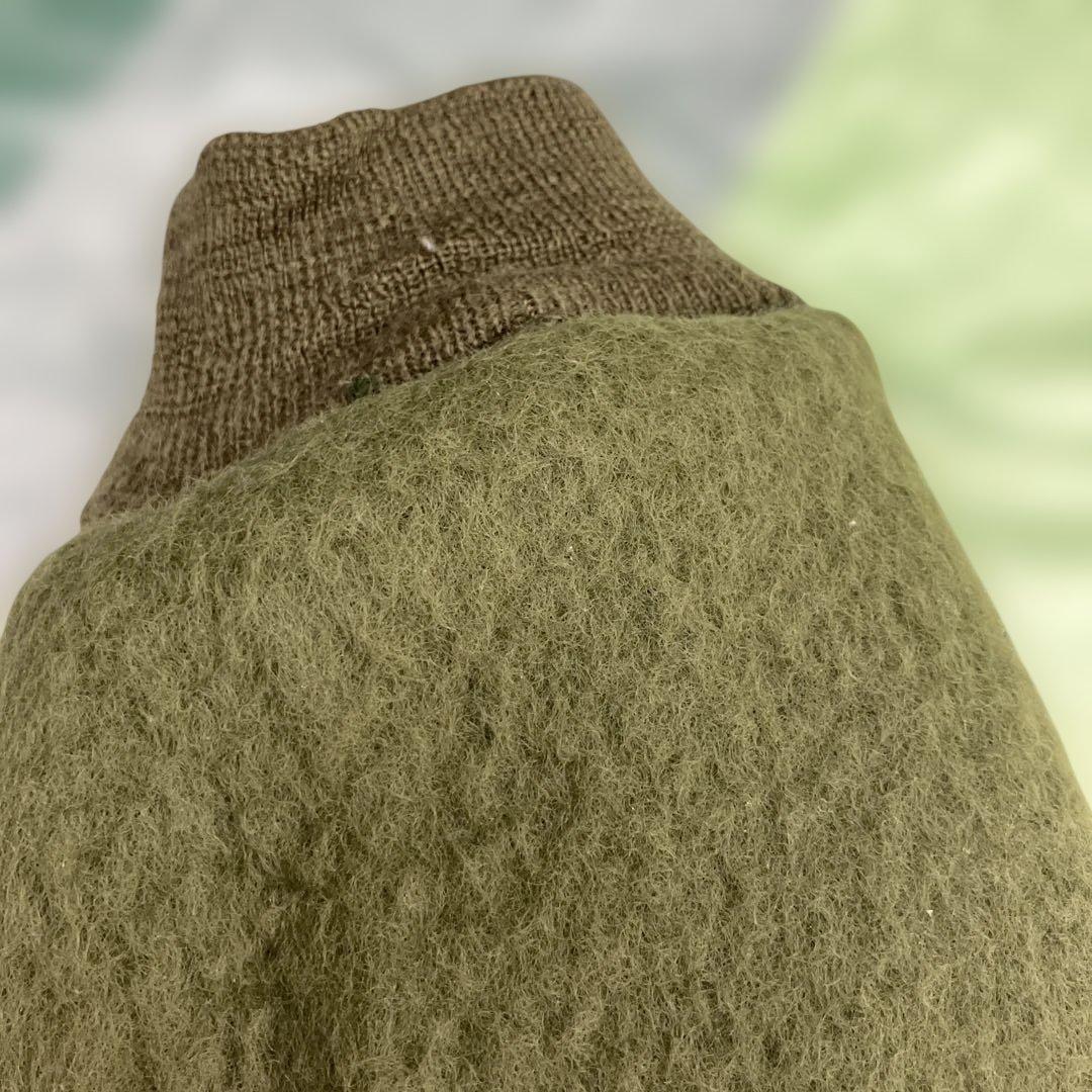 80's ヴィンテージ‼️米軍実物 USNAVY A-2 デッキジャケット 内ボア