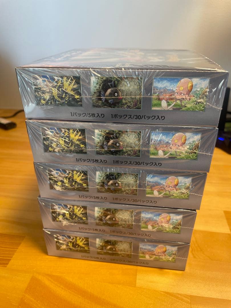 ポケモンカード 未来の一閃 5ボックス