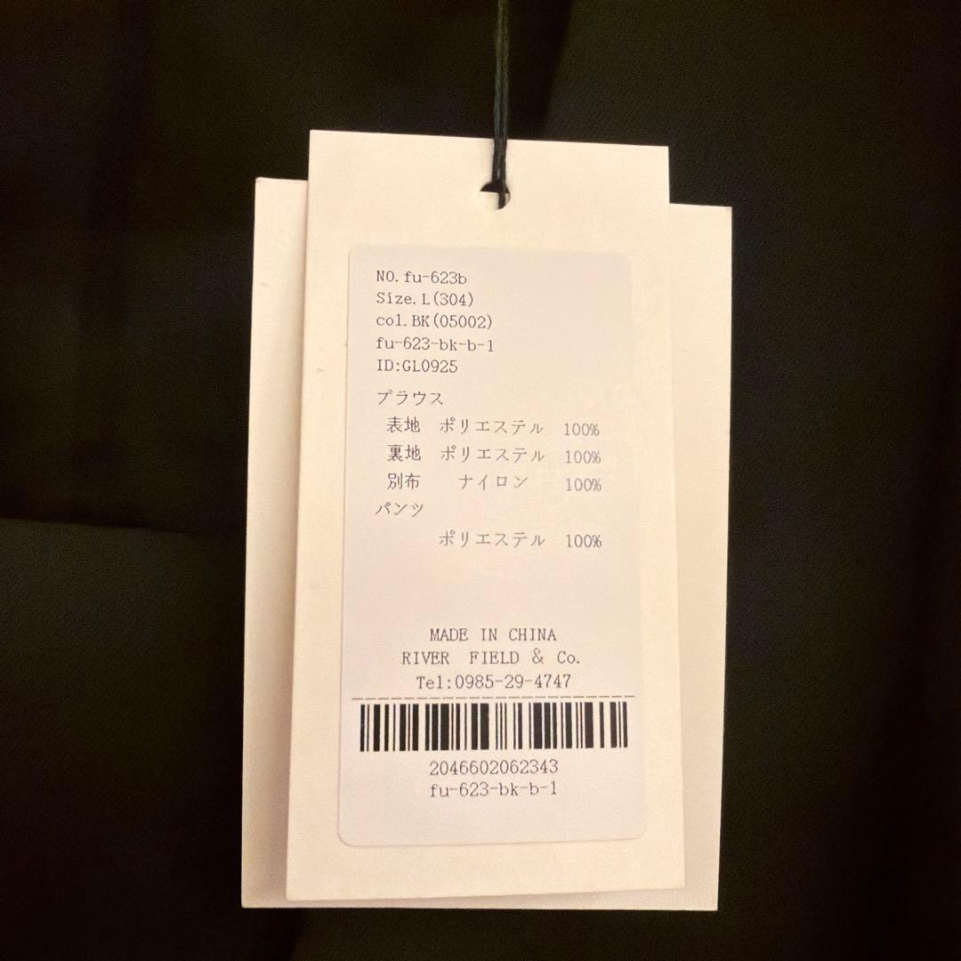 新品未使用 タグ付きGIRLシースルー袖 Vネック パーティードレス