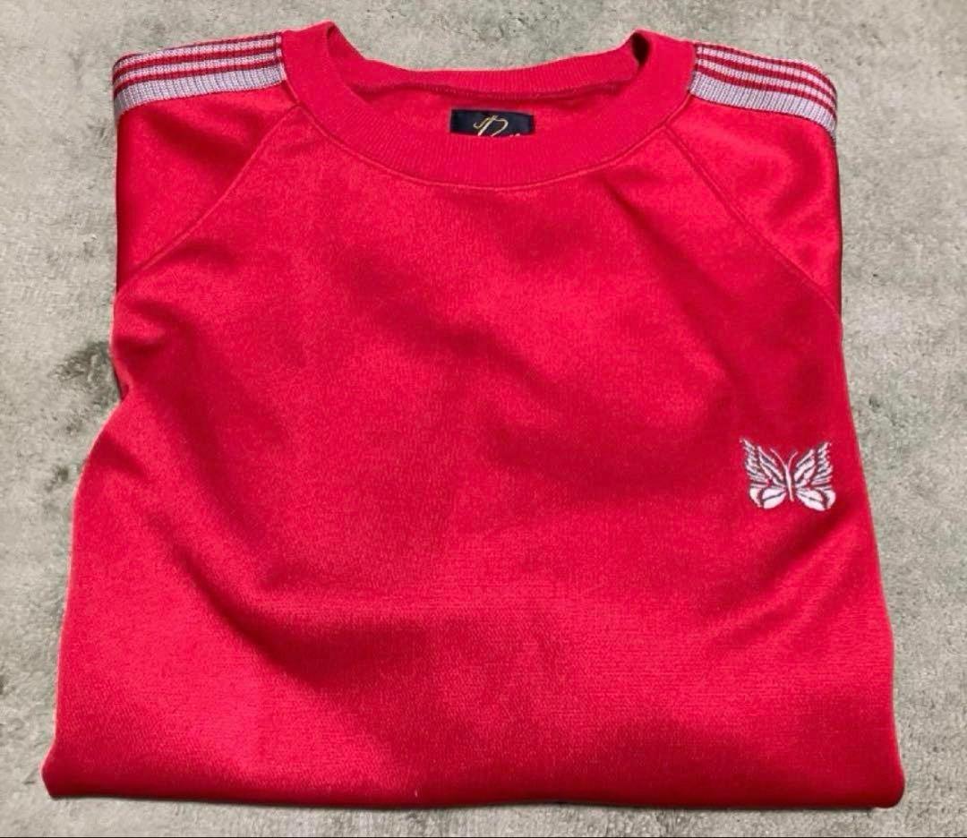 needles スウェットトレーナー　赤