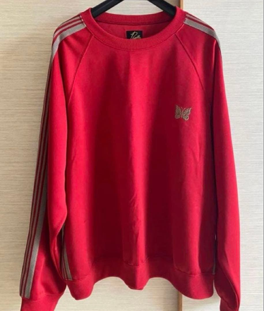 needles スウェットトレーナー　赤
