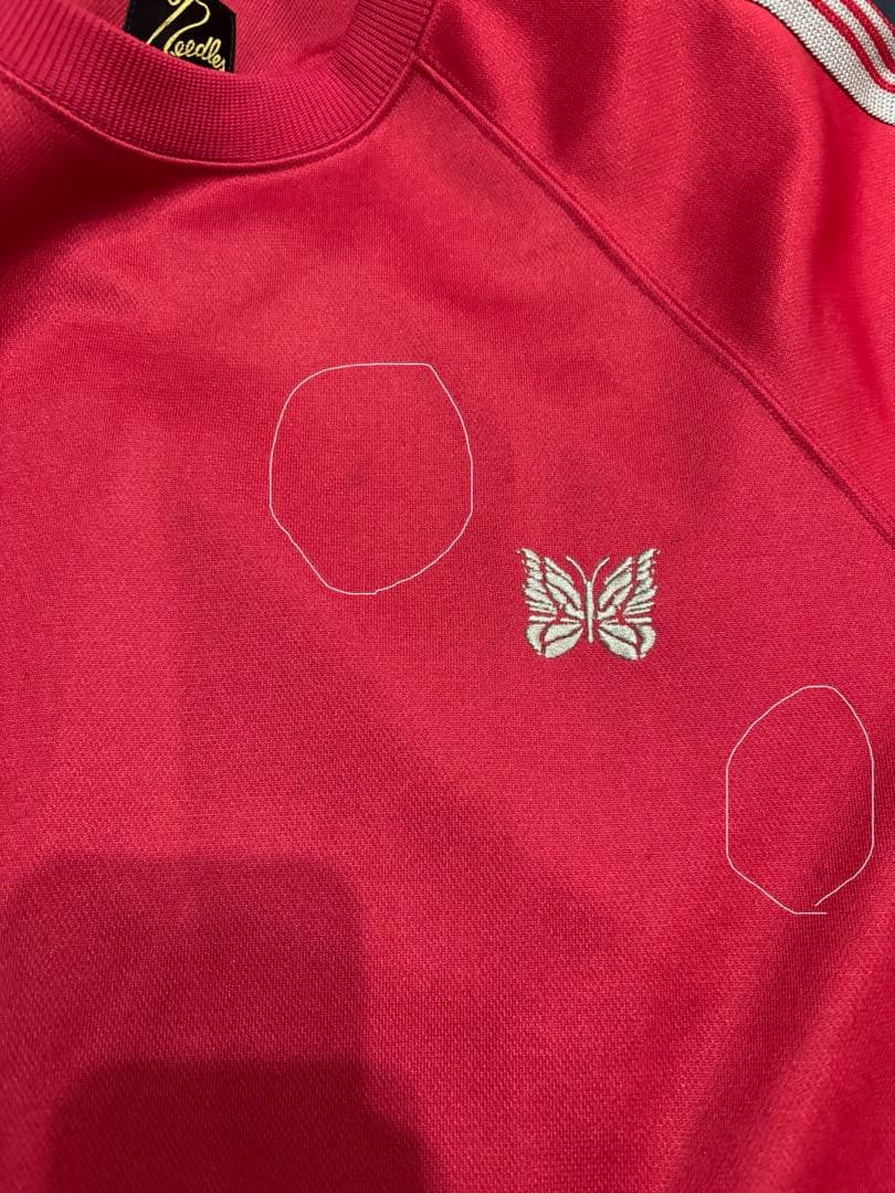 needles スウェットトレーナー　赤
