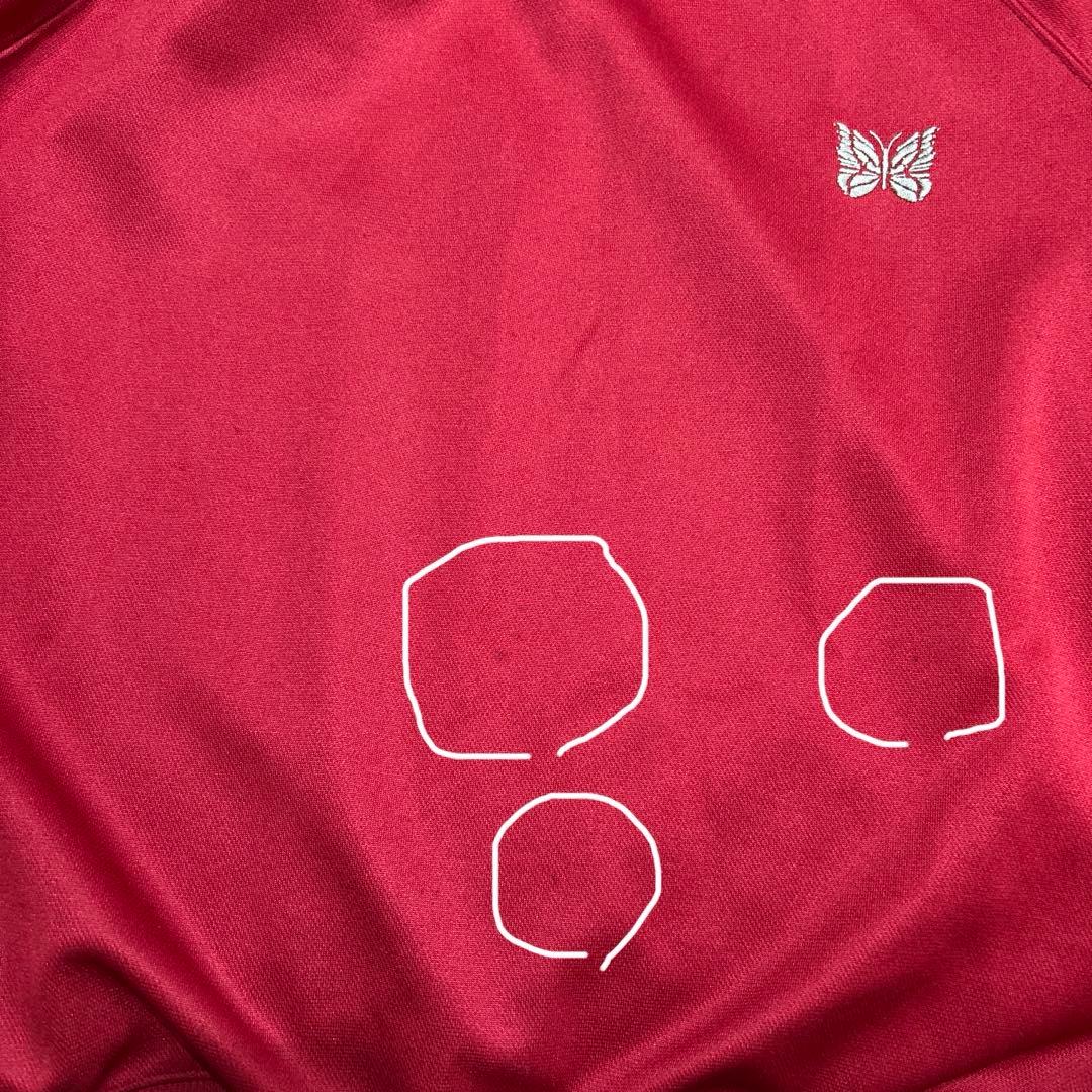 needles スウェットトレーナー　赤