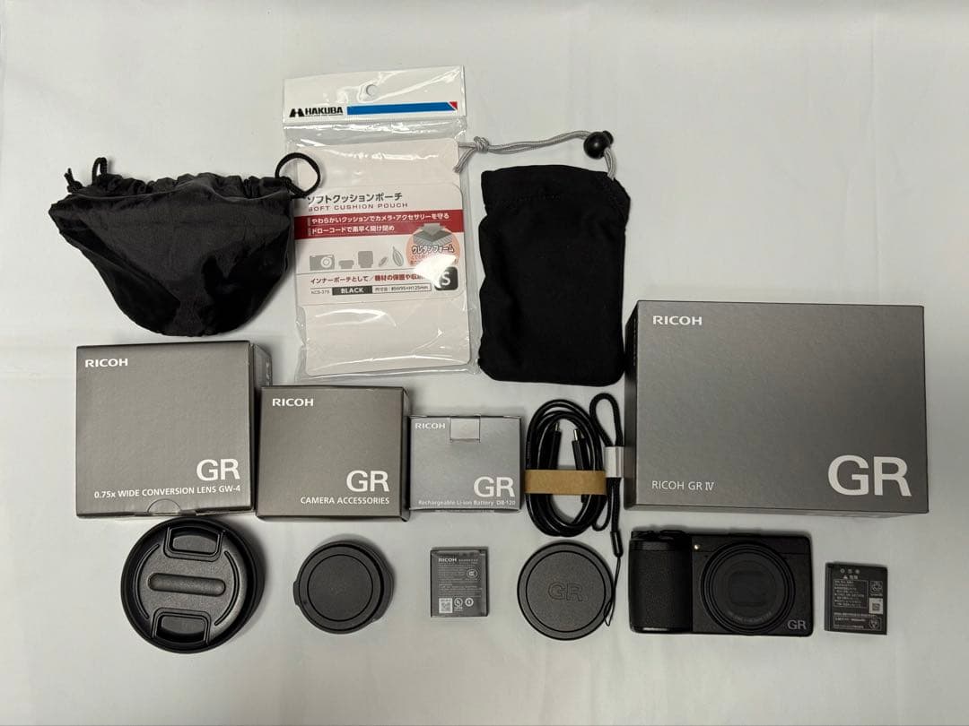 RICOH GR IV 本体 レンズ アクセサリー 一式セット