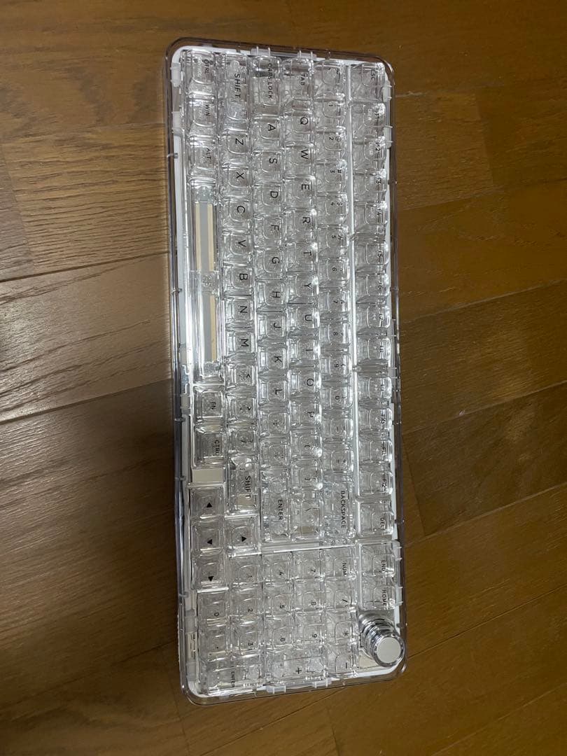 クリア 日本語配列キーボード USB-C