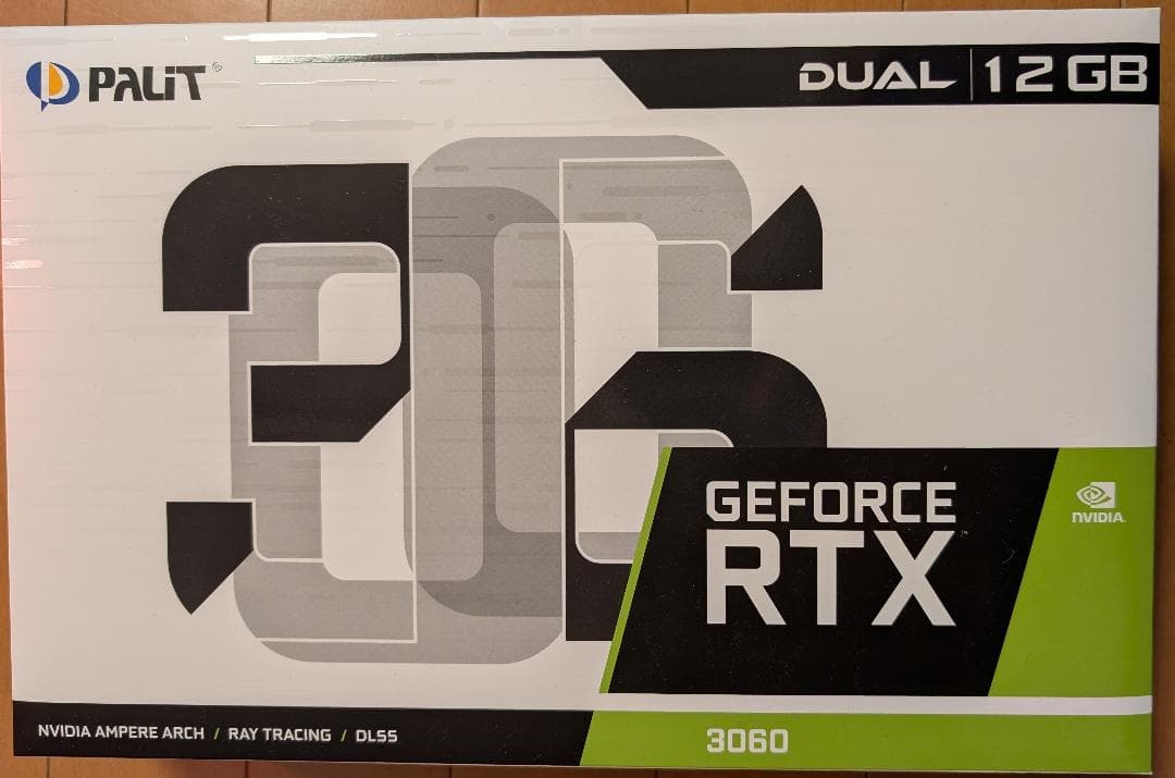 グラフィックボード・グラボ・ビデオカード PALIT GeForce RTX 3060 12GB