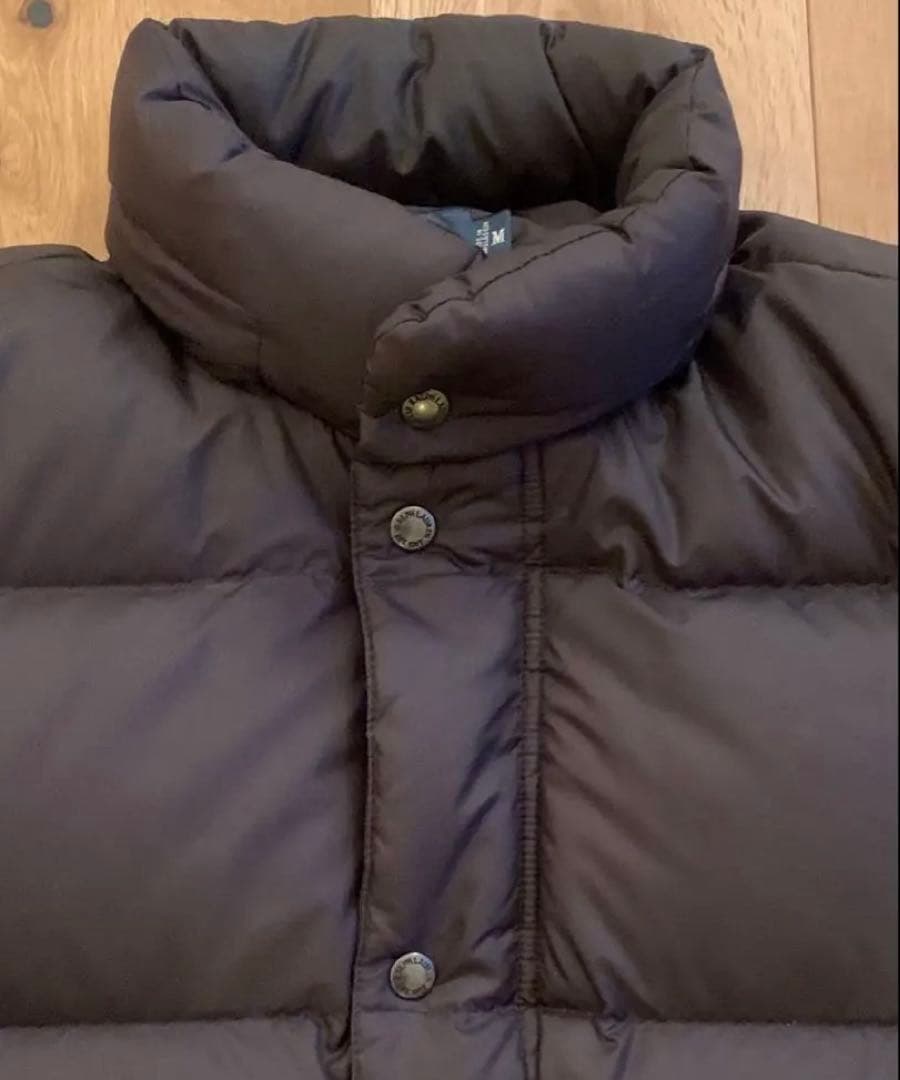 さ*ー様 【美品】90s’ ポロラルフローレン ダウンジャケット スミクロ Mサ