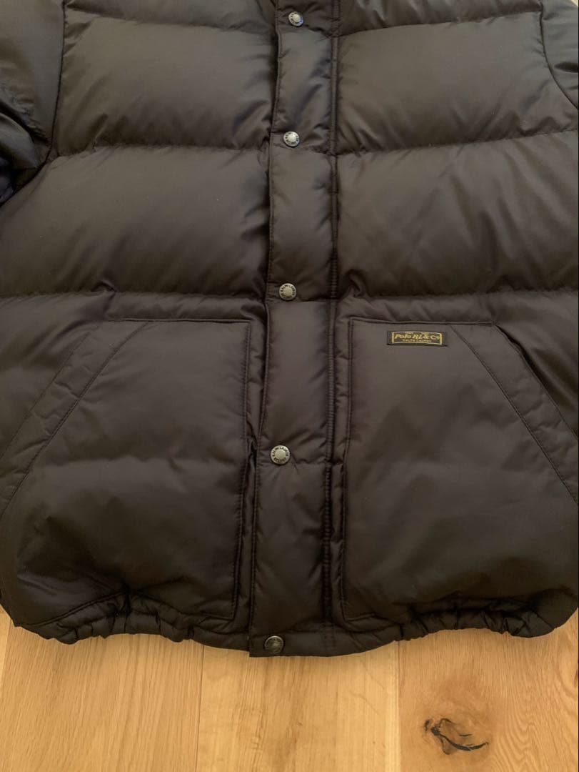 さ*ー様 【美品】90s’ ポロラルフローレン ダウンジャケット スミクロ Mサ