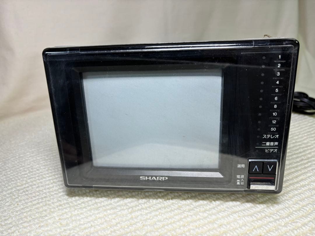 【ビンテージ品】SHARP カラーテレビジョンCT-6003 1983年製