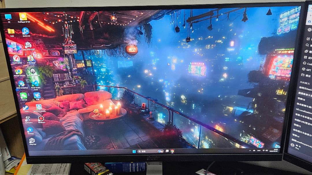 acer RC1 Series 27インチ モニター