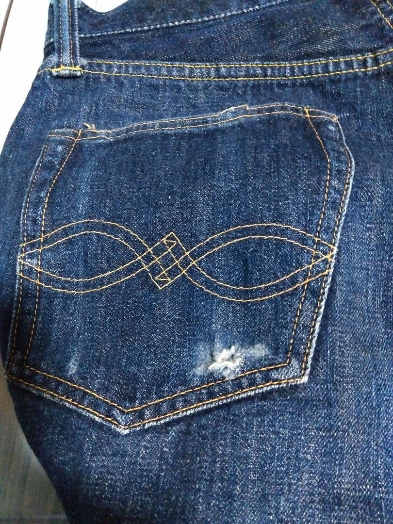 ウエアハウス　ジーンズ　大戦モデル　1003xx　w31　赤耳　隠しリベット