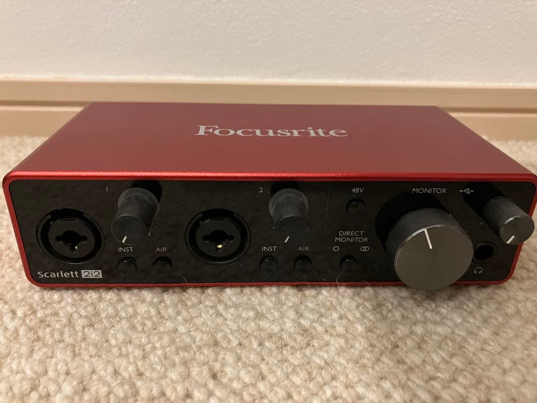 Focusrite Scarlett 2i2 3rd Gen 中古