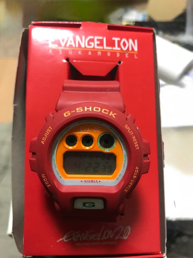 h*i様 【希少】G-SHOCKエヴァンゲリオンコラボ アスカモデル DW-69