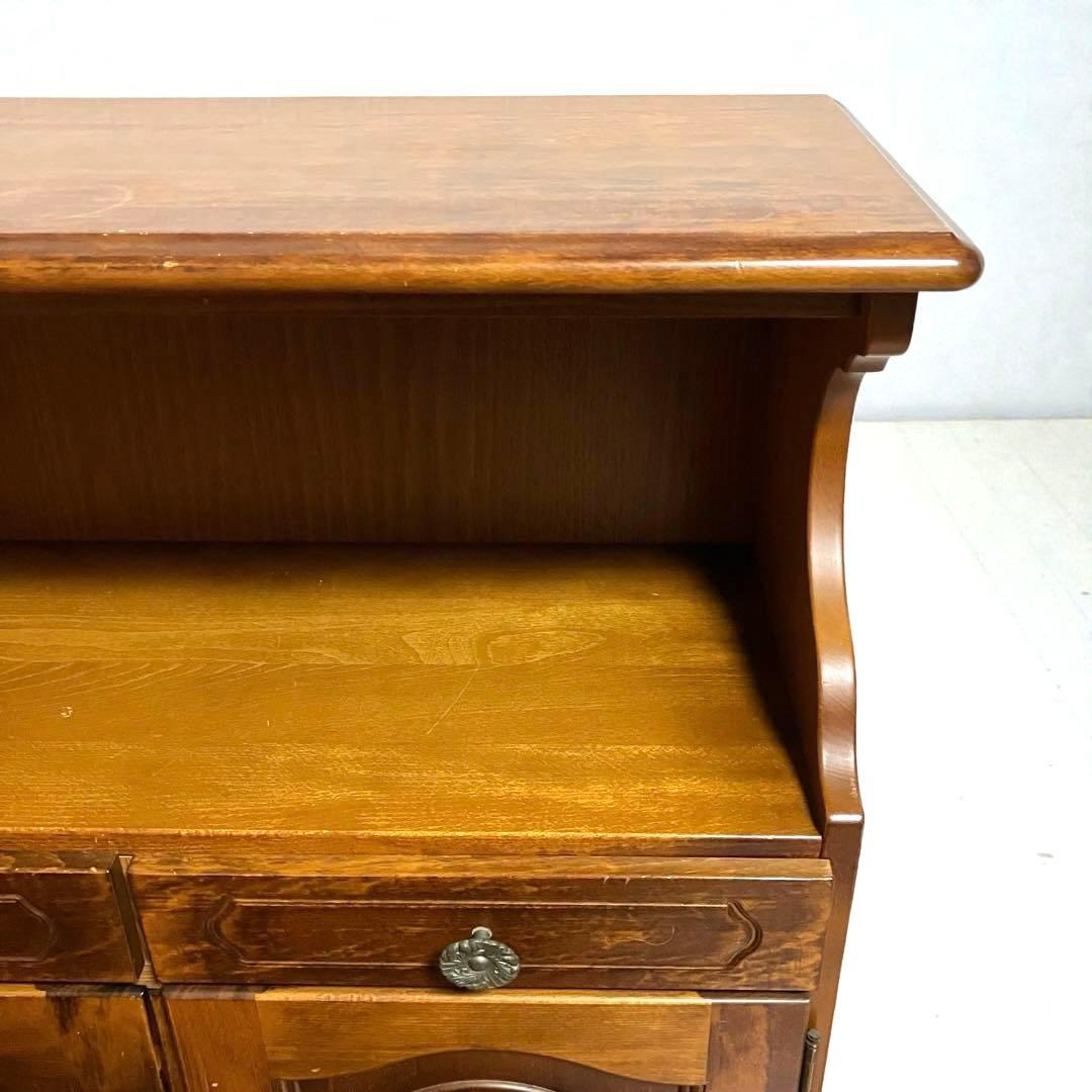 【希少】karimoku コロニアル　カリモク家具　電話台　高級家具