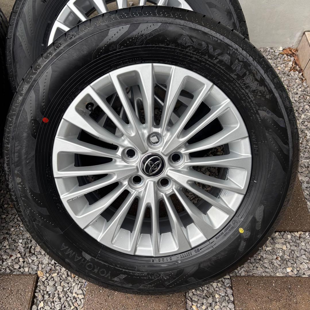 40系アルファード 純正ホイール、タイヤセット 新車外し 17インチ