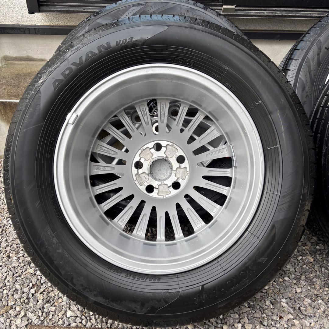 40系アルファード 純正ホイール、タイヤセット 新車外し 17インチ