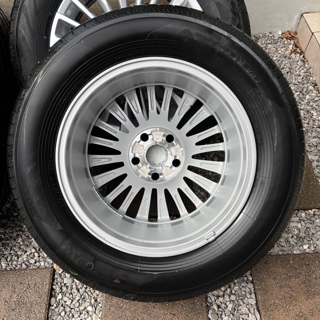 40系アルファード 純正ホイール、タイヤセット 新車外し 17インチ