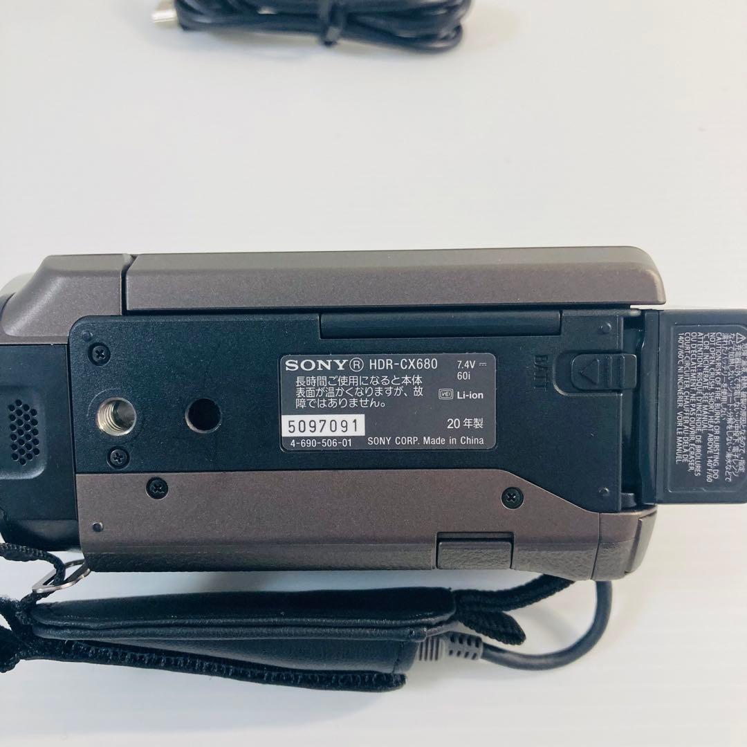 【美品】SONY HDR-CX680 ビデオカメラ 本体